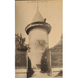 J) 1910 FRANCE, JUANA DE ARCO TOWER, POSTCARD, XF