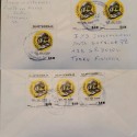 J) 1990 GUATEMALA, MIGUEL ANGEL ASTURIAS, MULTIPLE STAMPS, AIRMAIL, CIRCULATED COVER, FROM GUATEMALA TO FINLAND