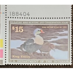 A) 1992 UNITED STATES, HUNTING AND CONSERVATION OF MIGRATORY BIRDS, MNH