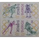 A) 1992 SWEDEN, ICE SPORTS, SKATING, OLYMPIC GOLD, SET OF 4