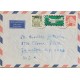 J) 1969 GERMANY, AIRPLANE, MULTIPLE STAMPS, AIRMAIL, CIRCULATED COVER, FROM GERMANY TO USA