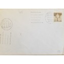 J) 1967 GERMANY, CASTLE, GERMANY FEDERAL POST OFFICE, AIRMAIL, CIRCULATED COVER, FROM GERMANY