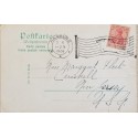 J) 1906 GERMANY, GERMANIA, UNIVERSAL POSTAL UNION, WITH SLOGAN CANCELLATION, AIRMAIL, CIRCULATED COVER, FROM GERMANY TO USA