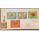 L) 1979 MONGOLIA, BUTTERFLIES, COVER CIRCULATED FROM MONGOLIA TO NEW YORK