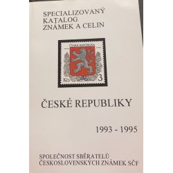SA) 1993-95 CATALOG OF THE CZECH REPUBLIC, IN PERFECT CONDITION