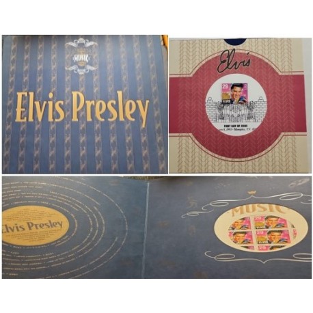 SA) USA, ELVIS PRESLEY SET, FDC, BEAUTIFUL, IN PERFECT CONDITION
