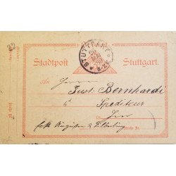 J) 1989 GERMANY, POSTCARD, CIRCULATED COVER, FROM GERMANY HAMBOURG
