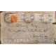 A) 1935 ARGENTINA, GENERAL SAN MARTIN, SENT TO BAHIA - BRAZIL, CONDOR, AIR MAIL, WITH CANCELLATIONS