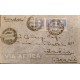 A) 1935 ARGENTINA, GENERAL SAN MARTIN, SENT TO BAHIA - BRAZIL, CONDOR, AIR MAIL, WITH CANCELLATIONS