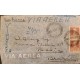 A) 1935 ARGENTINA, AIR FRANCE, GRAL SAN MARTIN, SENT TO BAHIA - BRAZIL, AIR MAIL, WITH CANCELLATIONS, WEIGHT 7 GRAMS