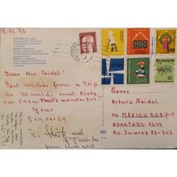 J) 1973 GERMANY, EUROPA CEPT, MULTIPLE STAMPS, POSTCARD, POSTAL STATIONARY CIRCULATED COVER
