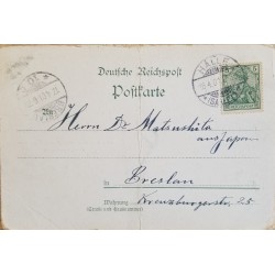 J) 1971 GERMANY, GERMANIA, POSTCARD, CIRCULATED COVER, FROM GERMANY