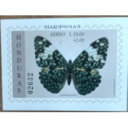 SL) HONDURAS, BUTTERFLY, IMPERFORATED, NEW