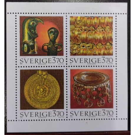 L) 1996 SWEDEN, SCULTURE, MONUMENT, MEDAL, CRAFTSMANSHIP, MNHL) 1996 SWEDEN, SCULTURE, MONUMENT, MEDAL, CRAFTSMANSHIP, MNH