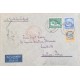 J) 1933 GERMANY, PRESIDENT, MULTIPLE STAMPS, AIRMAIL, CIRCULATED COVER, FROM GERMANY TO CALLAO