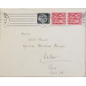J) 1935 GERMANY, PRESIDENT, MULTIPLE STAMPS, AIRMAIL, CIRCULATED COVER, FROM GERMANY TO CALLAO