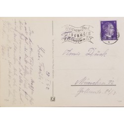 J) 1919 GERMANY, HITLER, POSTCARD, CIRCULATED COVER, FROM GERMANY