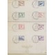 J) 1936 GERMANY, OLYMPIC GAMES, BELL, MULTIPLE STAMPS, AIRMAIL, CIRCULATED COVER, FROM GERMANY