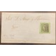 J) 1864 ARGENTINA, CORRIENTES, SCOTT 4, BLACK ON YELLOW GREEN, TYPE 7, A GREAT EXAMPLE USED WITH LARGE MARGINS