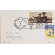 J) 1982 UNITED STATES, COWBOYS, SATELLITE, MULTIPLE STAMPS, AIRMAIL, CIRCULATED COVER, FROM USA TO BERLIN WEST