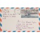 J) 1983 UNITED STATES, CHINA CLIPPER, WITHH SLOGAN CANCELLATION, AIRMAIL, CIRCULATED COVER, FROM USA TO CARIBE