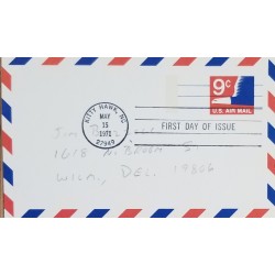 J) 1971 UNITED STATES, EAGLE, AIRMAIL, CIRCULATED COVER, FROM USA