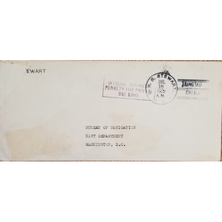 J) 1929 UNITED STATES, WITH SLOGAN CANCELLATION, OFFICIAL BUSINESS PENALTY FOR PRIVATED USE 300, CIRCULATED