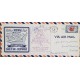 J) 1938 UNITED STATES, EAGLE, WITH SLOGAN CANCELLATION, FIRST INAUGURAL FLIGHT, 200TH ANNIVERSARY, AIRMAIL, CIRCULATED