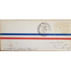 J) 1926 UNITED STATES, AIRMAIL, CIRCULATED COVER, FROM USA TO NEW YORK