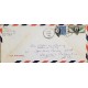 J) 1941 UNITED STATES, MULTIPLE STAMPS, TRANS ATLANTIC, JAMES MONROE, AIRMAIL, CIRCULATED COVER, FROM USA TO COLOMBIA
