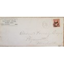 J) 1887 UNITED STATES, WASHINGTON, AIRMAIL, CIRCULATED COVER, FROM OHIO TO MARYLAND