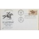 J) 1960 UNITED STATES, 100TH ANNIVERSARY OF THE PONY EXPRESS, HORSE AND JINET, FDC