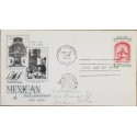 J) 1960 UNITED STATES, 150TH ANNIVERSARY MEXICAN INDEPENDENCE, BELL, EAGLE, FDC