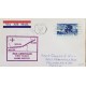 J) 1961 UNITED STATES, MAP, PAN AMERICAN FIRST FLIGHT MIAMI MEXICO, AIRMAIL, CIRCULATED COVER, FROM USA TO PHILADELPHIA