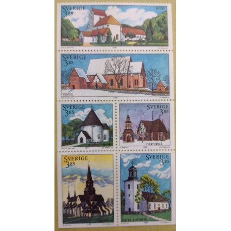 SA) 1997 SWEDEN, SEASONS OF THE YEAR AND ARCHITECTURE