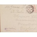 J) 1948 ENGLAND, BRITISH ARMY, SECOND WORLD WAR, CIRCULATED COVER, FROM ENGLAND