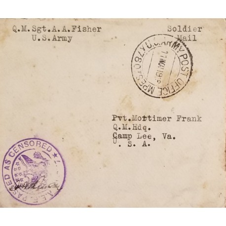 J) 1948 ENGLAND, BRITISH ARMY, SECOND WORLD WAR, CIRCULATED COVER, FROM ENGLAND TO USA