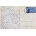 J) 1927 UNITED STATES, WASHINGTON, POSTCARD, AIRMAIL, CIRCULATED COVER, FROM USA TO MEXICO