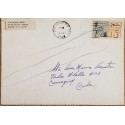 J) 1969 UNITED STATES, STATUTE OF LIBERTY, AIRMAIL, CIRCULATED COVER, FROM USA TO CARIBE