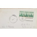 J) 1941 UNITED STATES, INDUSTRY AGRICULTURE, MULTIPLE STAMPS, AIRMAIL, CIRCULATED COVER, FROM USA TO NEW YORK