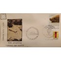 P) 1990 ARGENTINA, COVER ANTARCTICA BASE SAN MARTIN, SEAL CREBEATER-SIMPLE LETTER STAMP, XF