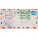 J) 1936 UNITED STATES, MAP, SPECIAL CANCELLATION, AIRMAIL, CIRCULATED COVER, FROM FRANKFURT TO PENNSYLVANIA