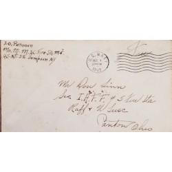 J) 1942 UNITED STATES, US NAVY, AIRMAIL, CIRCULATED COVER, FROM NEW YORK TO OHIO