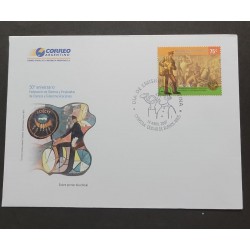 P) 2007 ARGENTINA, CREATION FEDERATION WORKERS, WORKERS POSTAL, TELECOMMUNICATIONS SERVES, FDC, XF