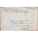 J) 1918 UNITED STATES, PASSED BY CENSORED, CIRCULATED COVER, FROM USA