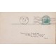 J) 1920 UNITED STATES, FRANKLIN, POSTAL STATIONARY, CIRCULATED COVER, FROM USA TO CARIBE