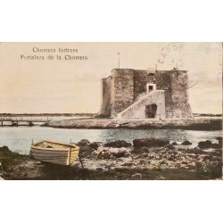 O) CARIBBEAN, CHORRERA FORTRESS, UNESCO, WORLD HERITAGE, USED OLD POSTAL CARD