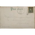 J) 1908 UNITED STATES, FRANKLIN, POSTCARD, CIRCULATED COVER, FROM USA TO FINLAND