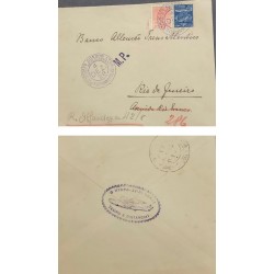 SP) 1928 BRAZIL, CONDOR FLIGHT FLORIANÓPOLIS, CIRCULATED COVER TO RIO DE JANEIRO, XF