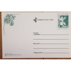 O) CARIBBEAN, FLOWERS, ORCHIDS, MOTHER'S DAY, POSTAL STATIONERY, XF